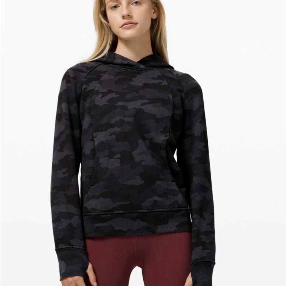 Lululemon athletica Scuba Pullover Heritage 365 Hoodie Camo Hooded Sweatshirt